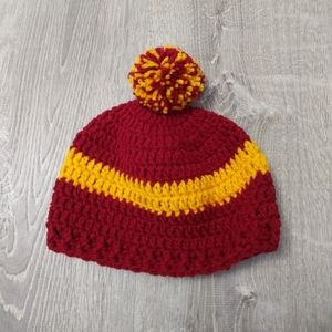 Gryffindor harry potter inspired beanie